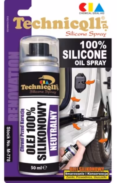 TECHNICQLL OLEJ 100% SILIKONOWY NEUTRALNY M-778