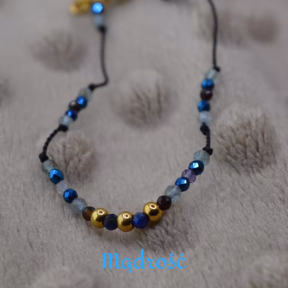 Bransoletka z kamieni naturalnych MAGIC 7 - MĄDROŚĆ