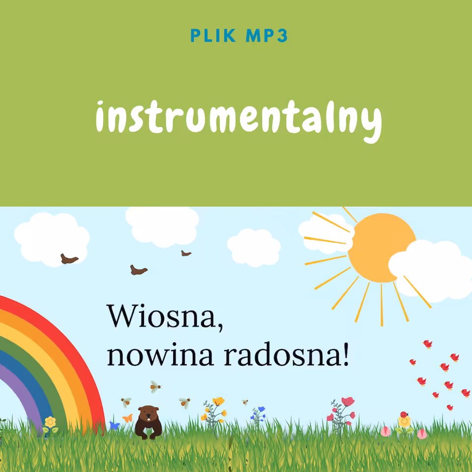 Wiosna, nowina radosna! wersja instrumentalna mp3