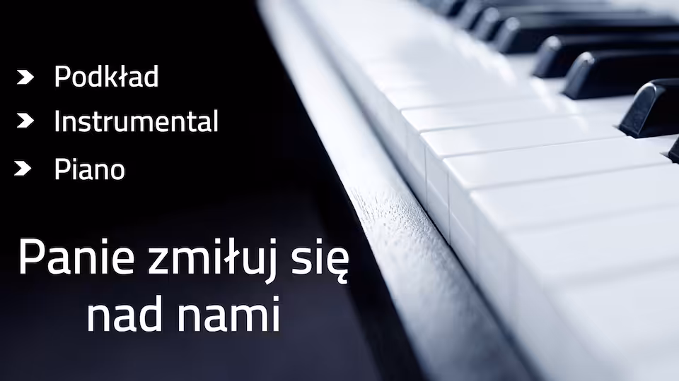 Panie zmiłuj się - podkład D-dur