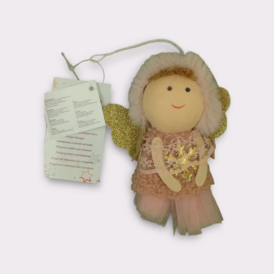 Zawieszka choinkowa Aniołek