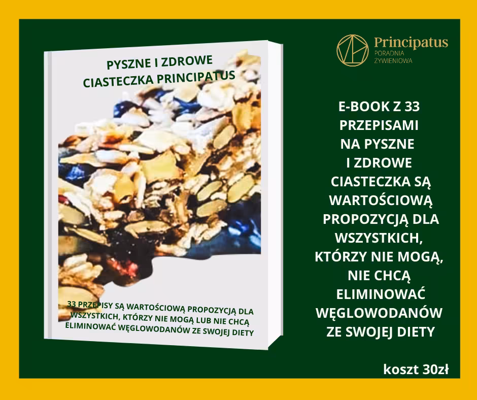Pyszne i zdrowe węglowodanowe ciasteczka Principatus ze zdjęciami