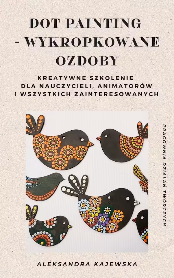 "Dot painting - wykropkowane ozdoby" - ebook