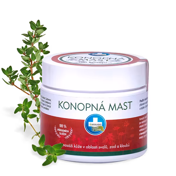 Maść konopna w formie żelu do masażu 330 ml Annabis