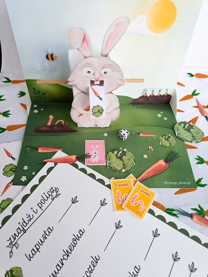 🥕 Królik Marchewka