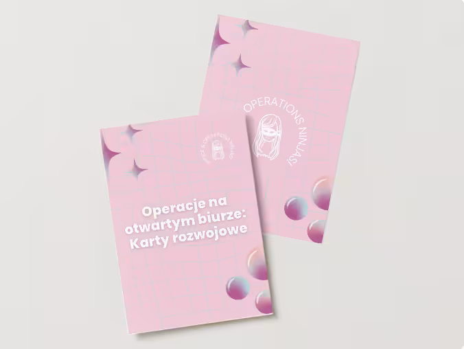 Karty w wersji elektronicznej: Operacje na otwartym biurze: Karty rozwojowe