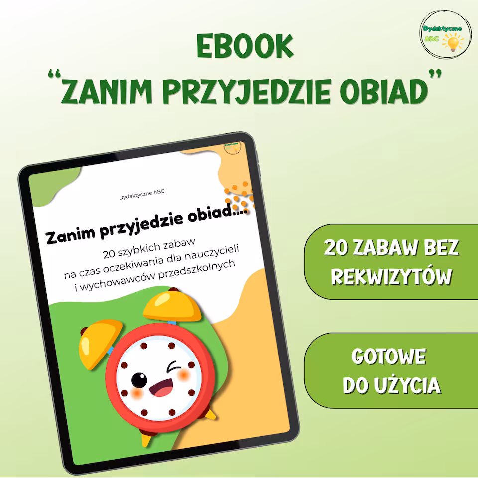 Zabawy przed posiłkiem w przedszkolu – 20 zabaw bez rekwizytów