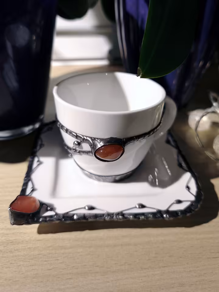 Filiżanki - Ametyst