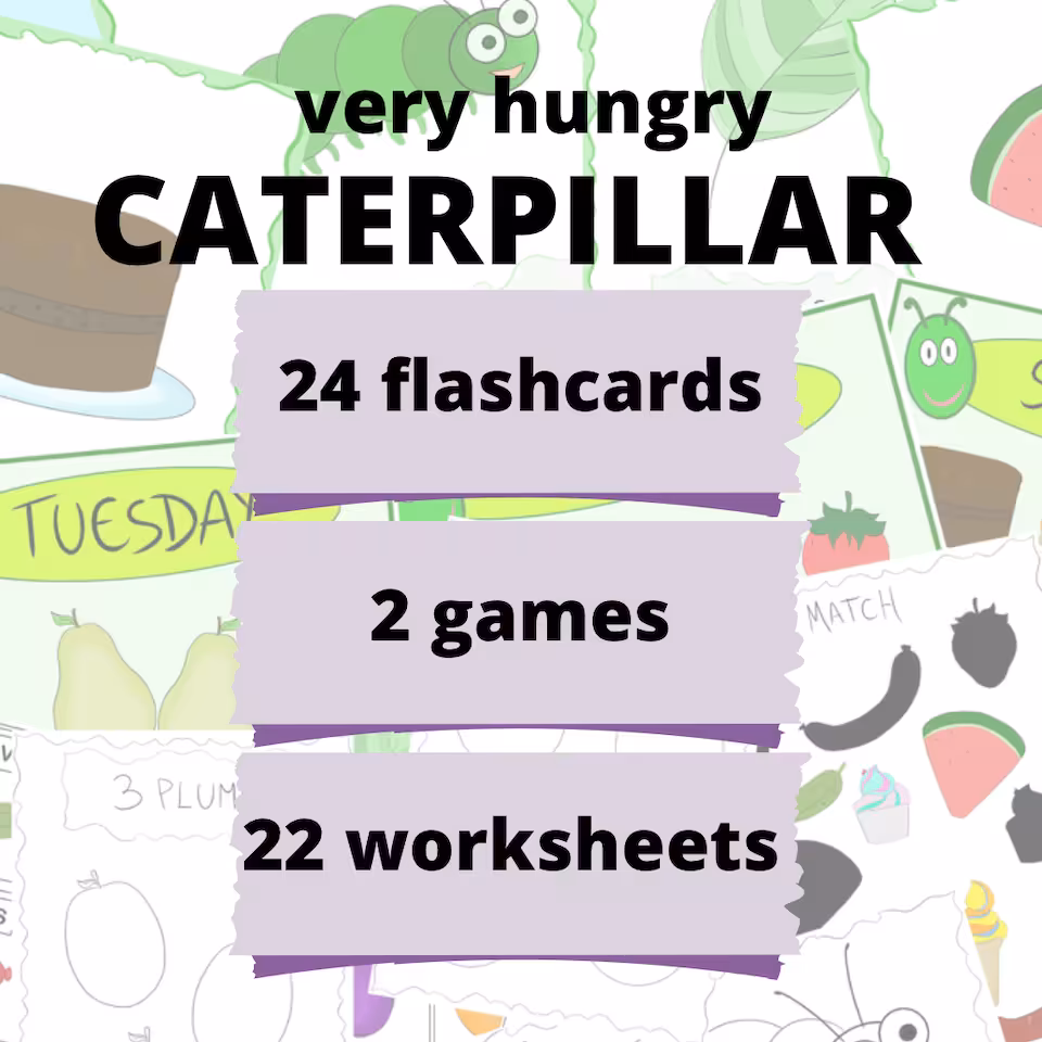 Hungry CATERPILLAR - materiały PDF