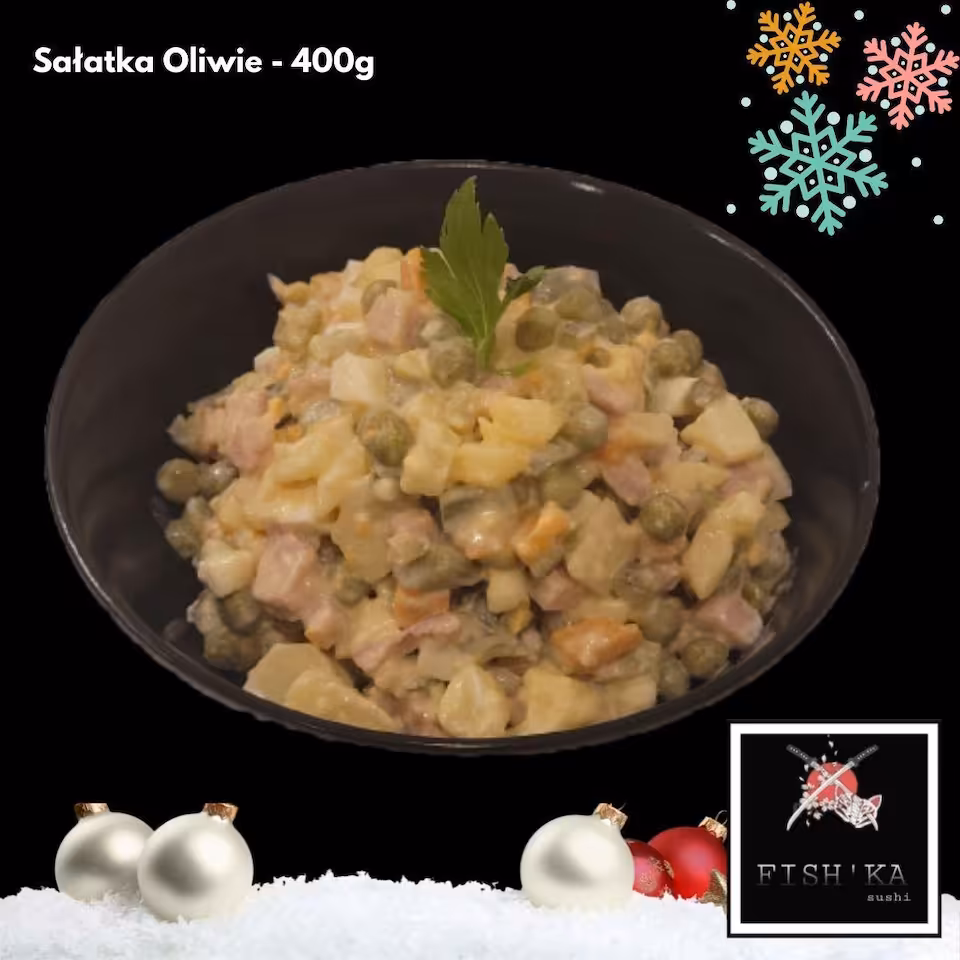 Menu Świąteczne - Sałatka Oliwie – 400g
