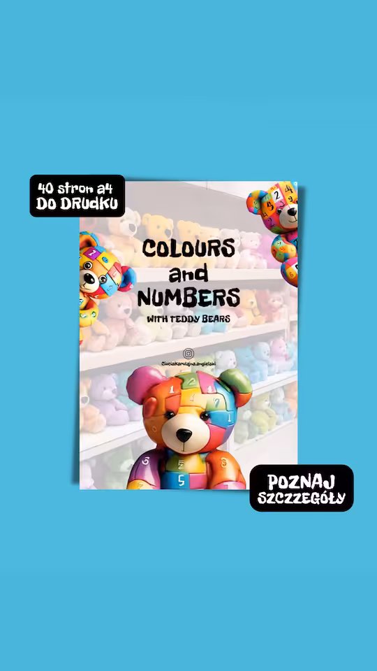 Colours and numbers with teddy bears