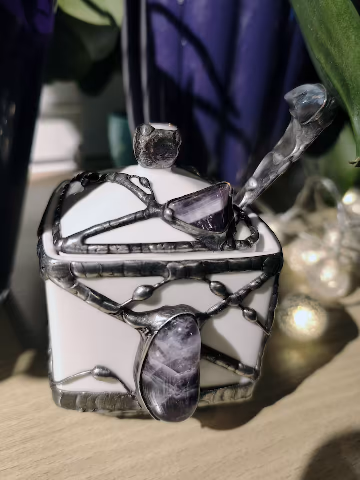 Cukierniczka + łyżeczka