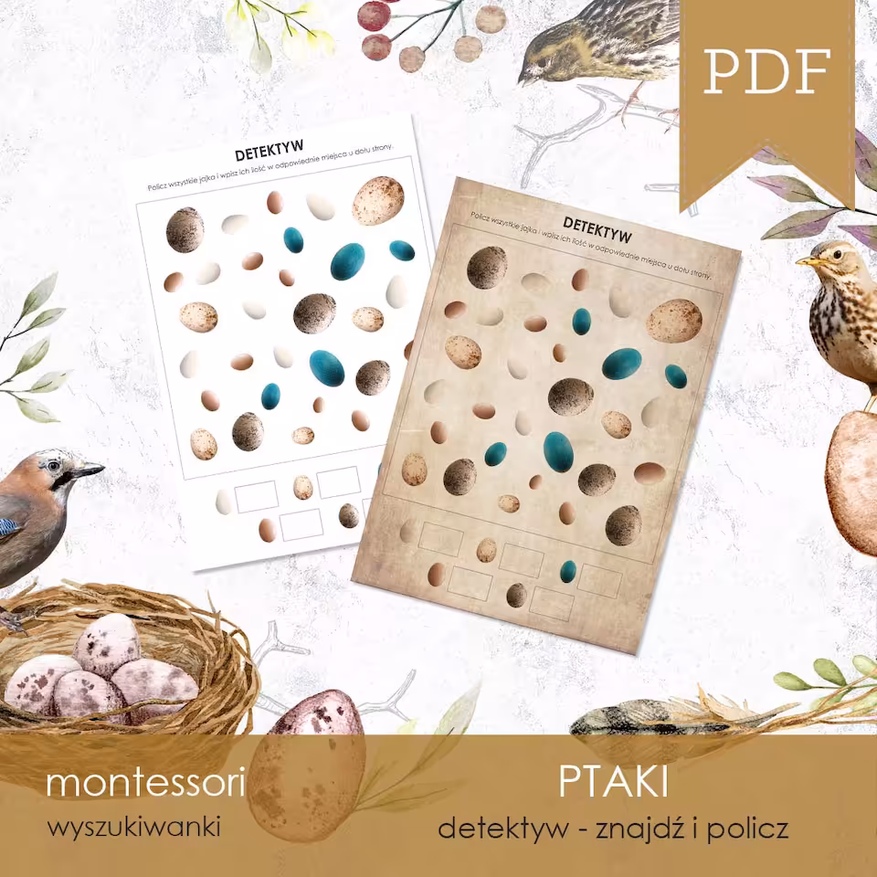 Ptaki - Jaja - Detektyw