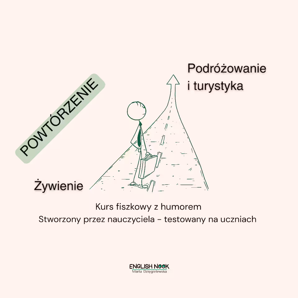 Ogarnij angielski przed ósmą - Powtórzenie części 6 - 8