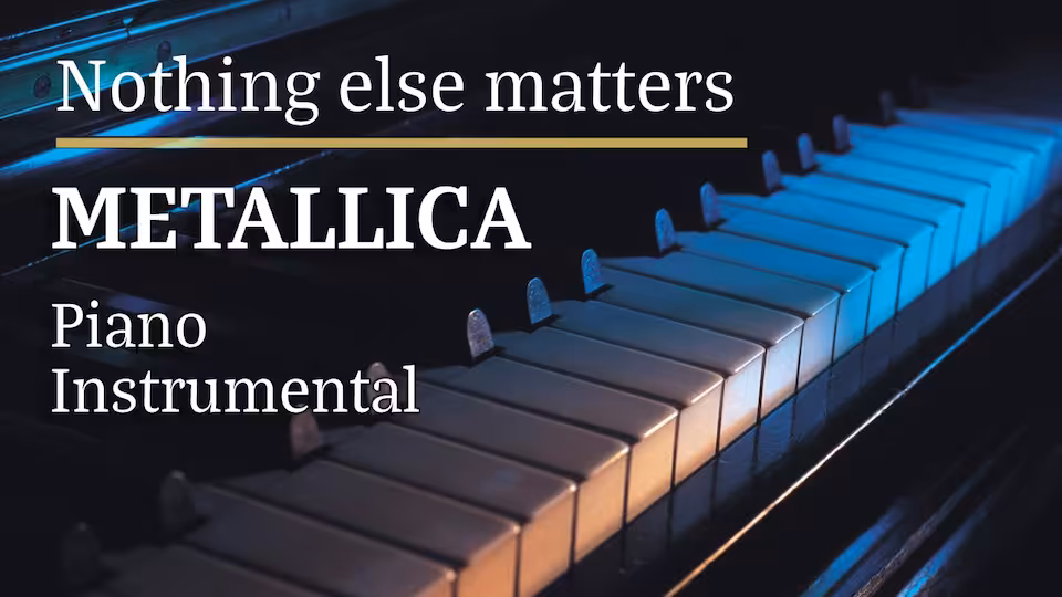 Metallica - Nothing else matters