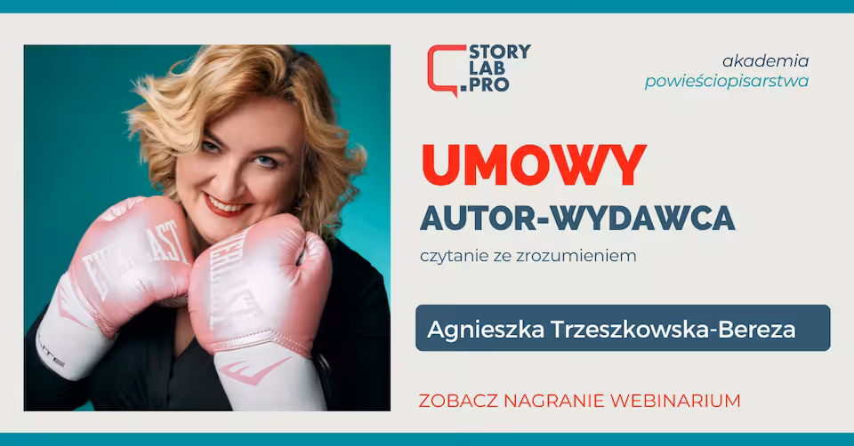 Umowy Autor - wydawca - nagranie webinarium