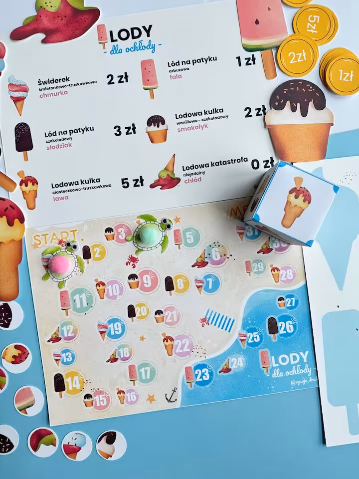 🍦 Lody dla ochłody - pyszna zabawa