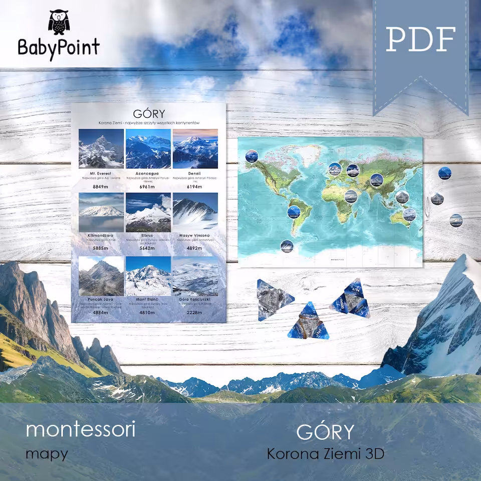 Góry - Korona Ziemi 3D