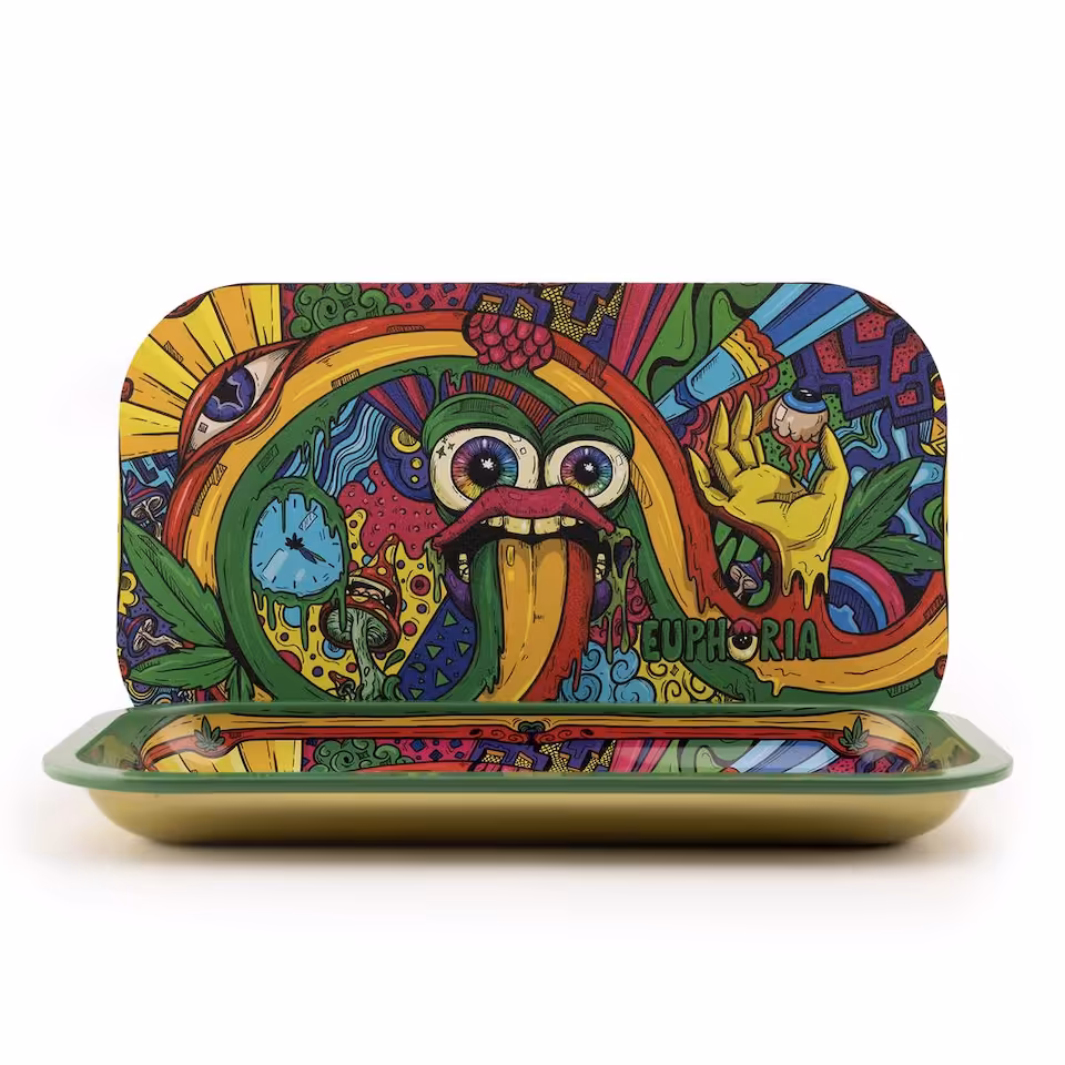 Tacka metalowa Euphoria Vibrant z magnetyczną pokrywką 27 x16 cm