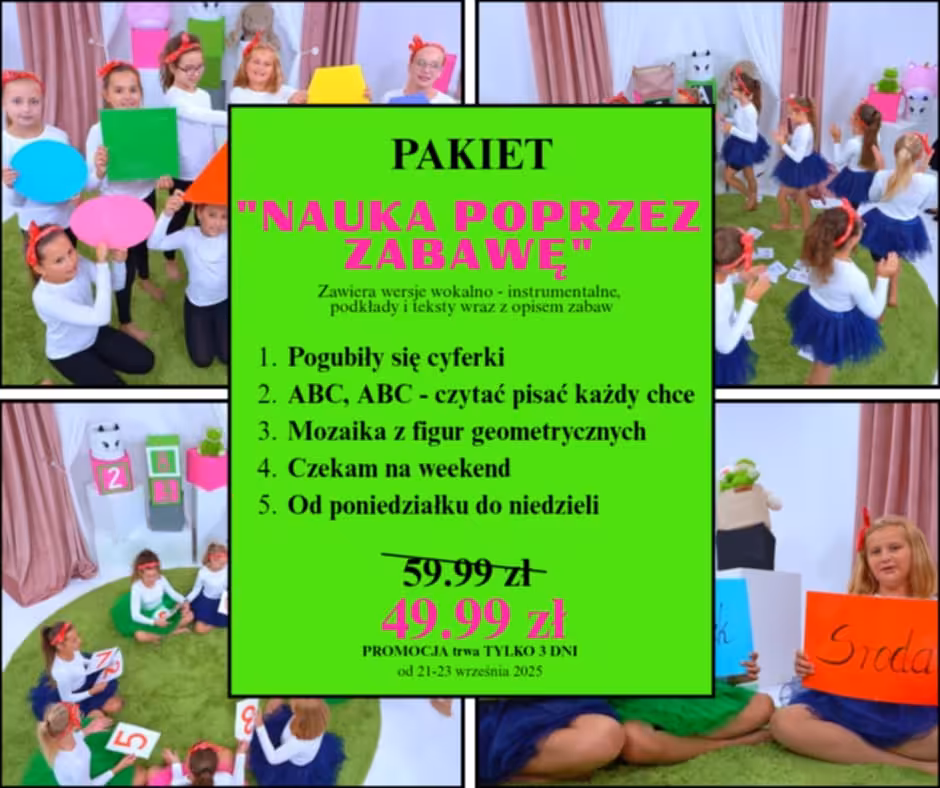 Pakiet Nauka przez zabawę