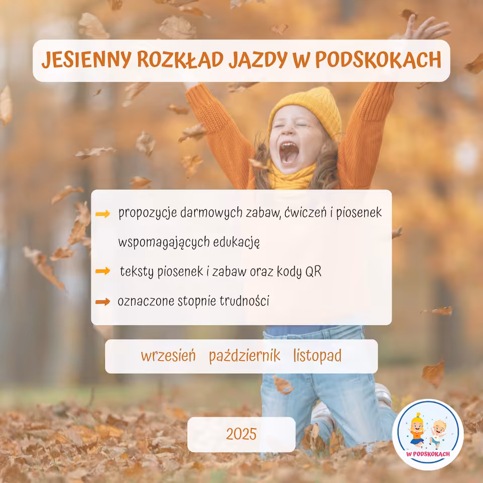 Jesienny rozkład jazdy W PODSKOKACH