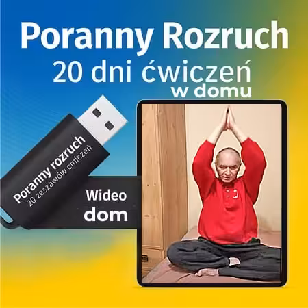 Poranny rozruch - 20 dni ćwiczeń w domu - produkt cyfrowy na nośniku