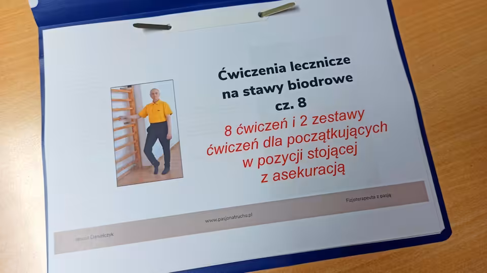 Ćwiczenia lecznicze na stawy biodrowe, cz. 8 - wydruk na żądanie