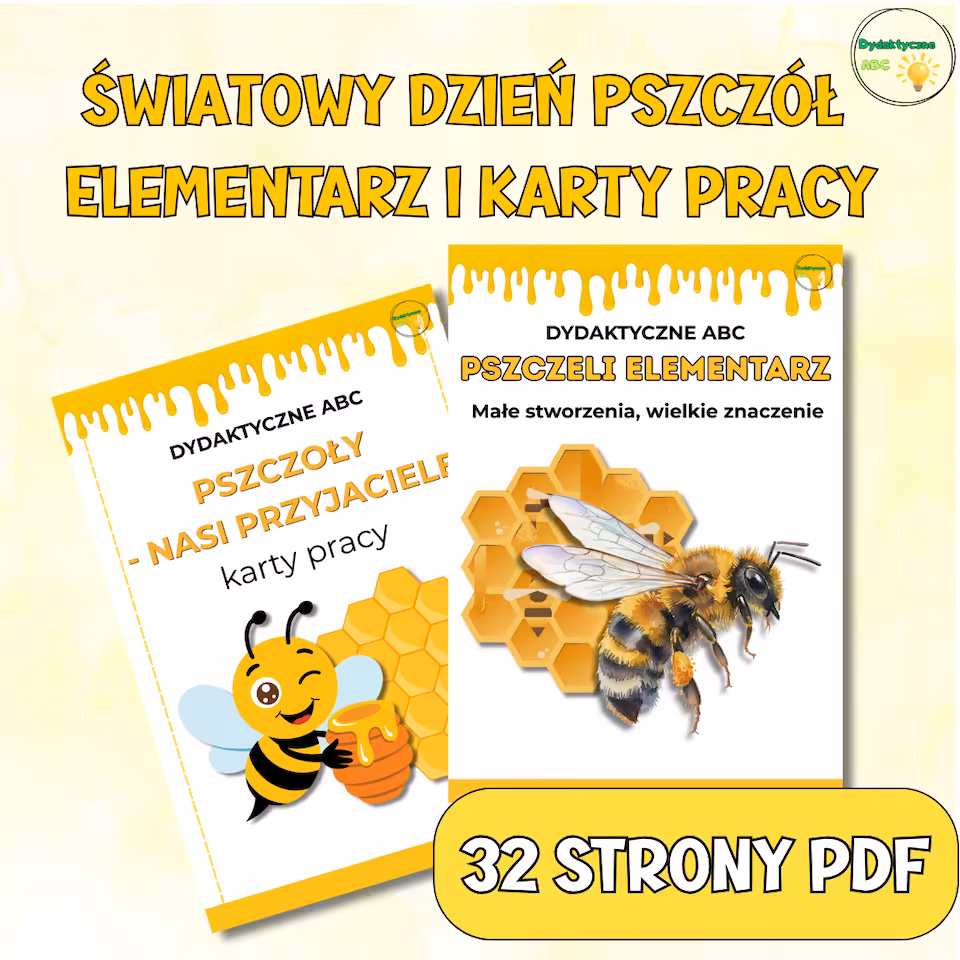 Pszczoły- nasi przyjaciele (Elementarz +karty pracy)