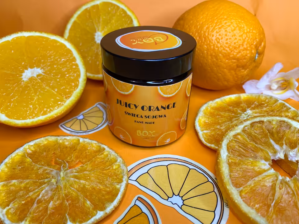 Świeca sojowa Juicy Orange
