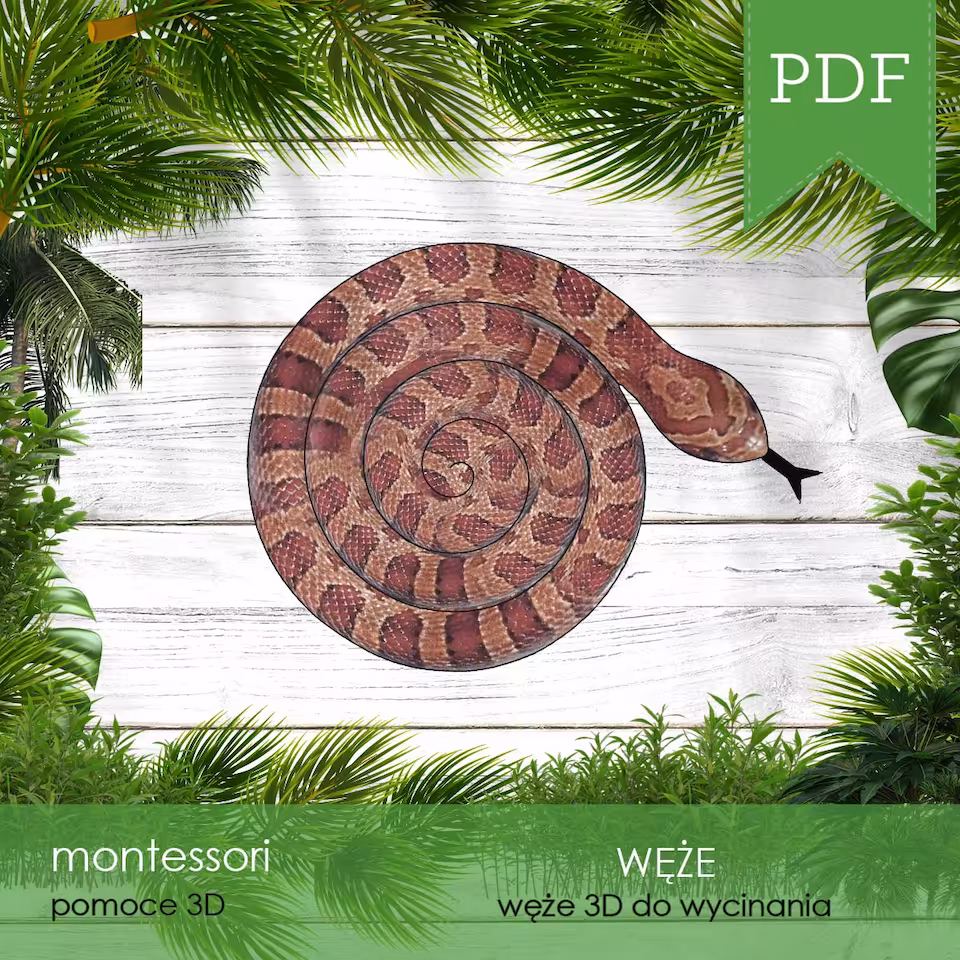 Węże - Węże 3D