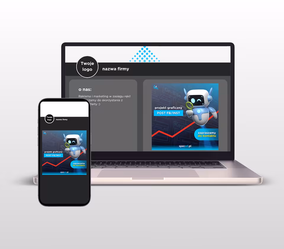 Post Facebook/Instagram - projekt graficzny