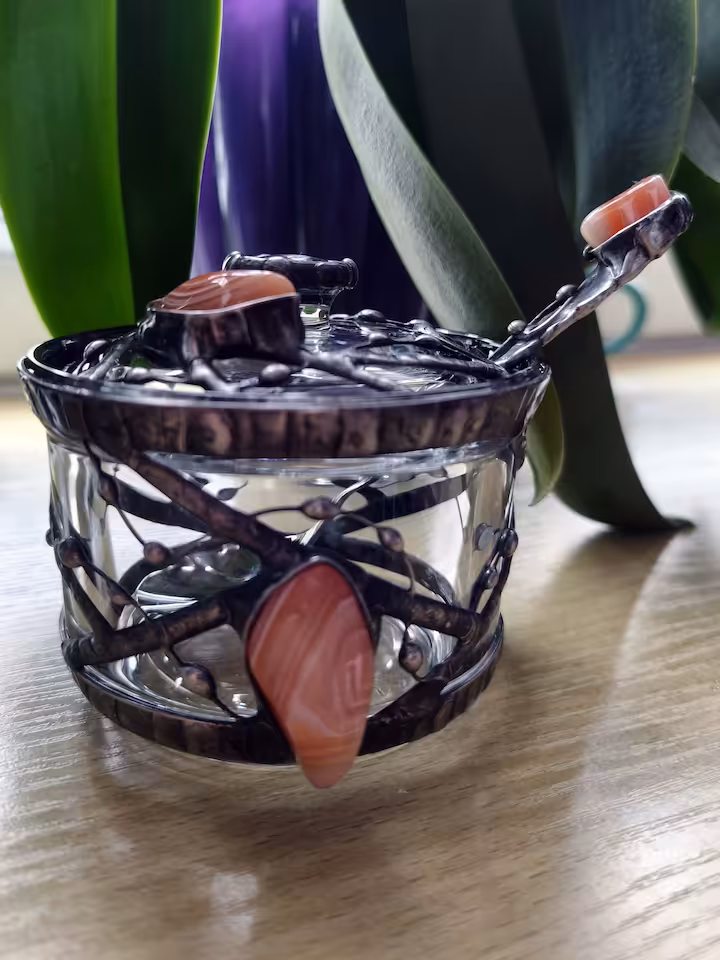 Cukierniczka + łyżeczka