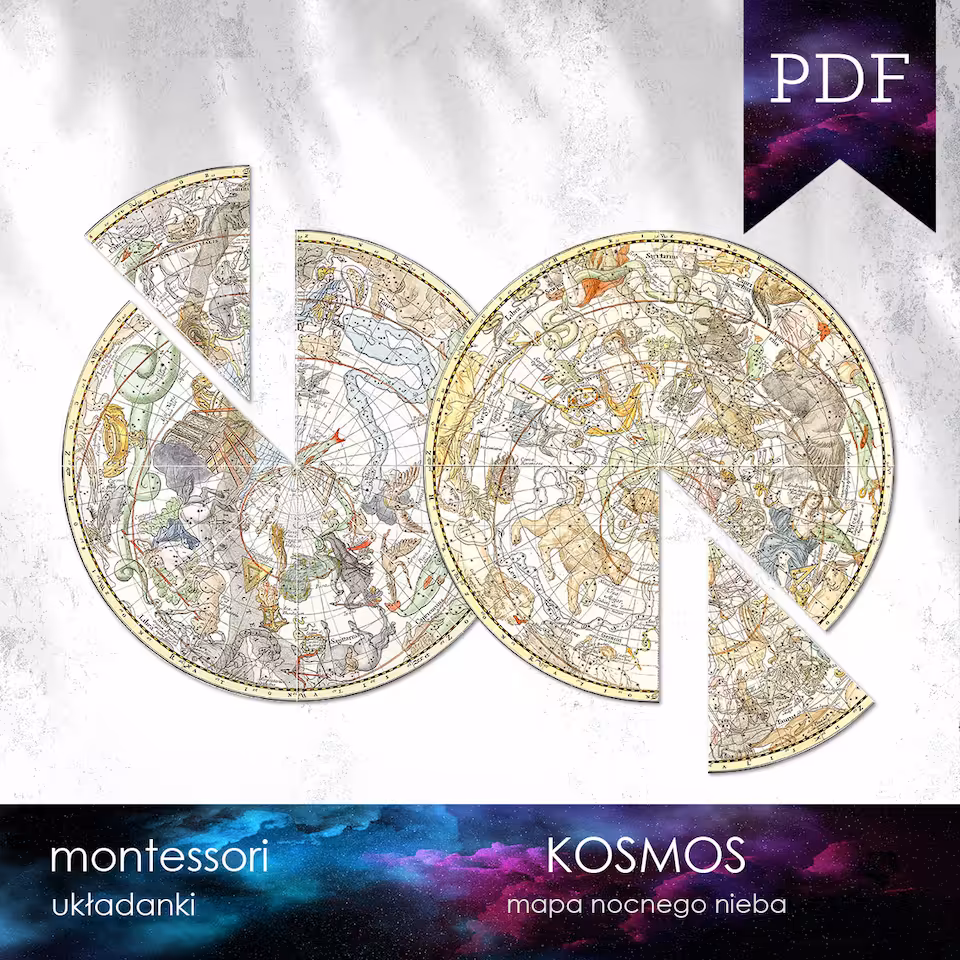 Kosmos - Gwiazdy - Układanka