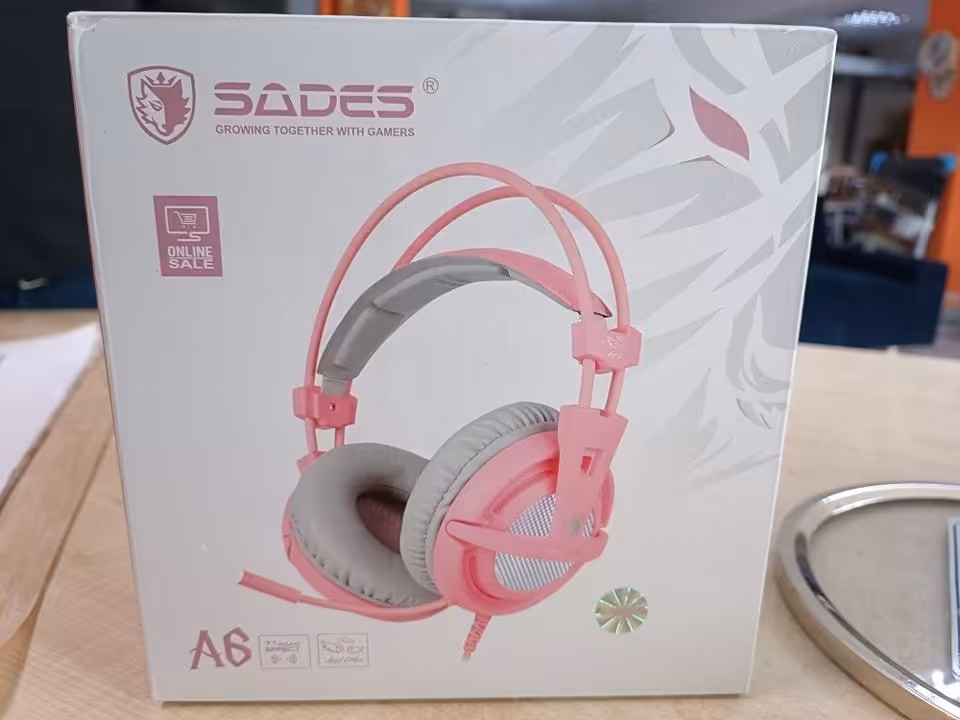 Zestaw słuchawkowy SADES A6 Angel Edition Gaming