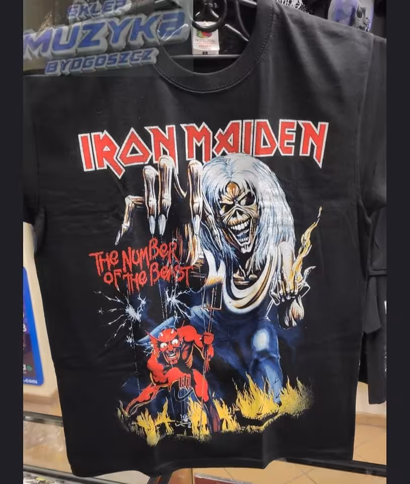t-shirt THE NUMBER OF THE BEAST