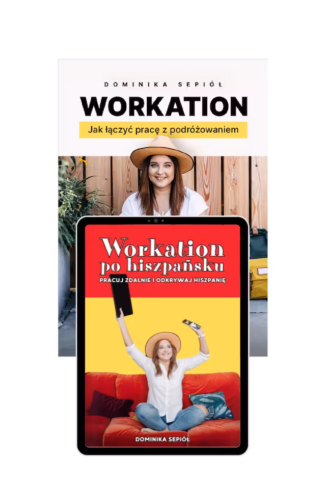 Workation i e-book gratis Workation po hiszpańsku. Pracuj zdalnie i odkrywaj Hiszpanię-okazja