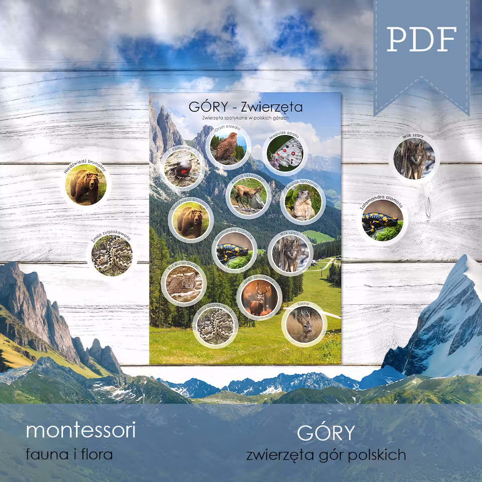 Góry - Zwierzęta górskie w Polsce