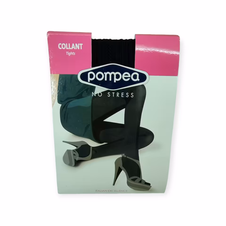 Rajstopy Damskie Czarne ze wzorem - podkreślające kształty, rozmiar 1/2 s, 40 Den