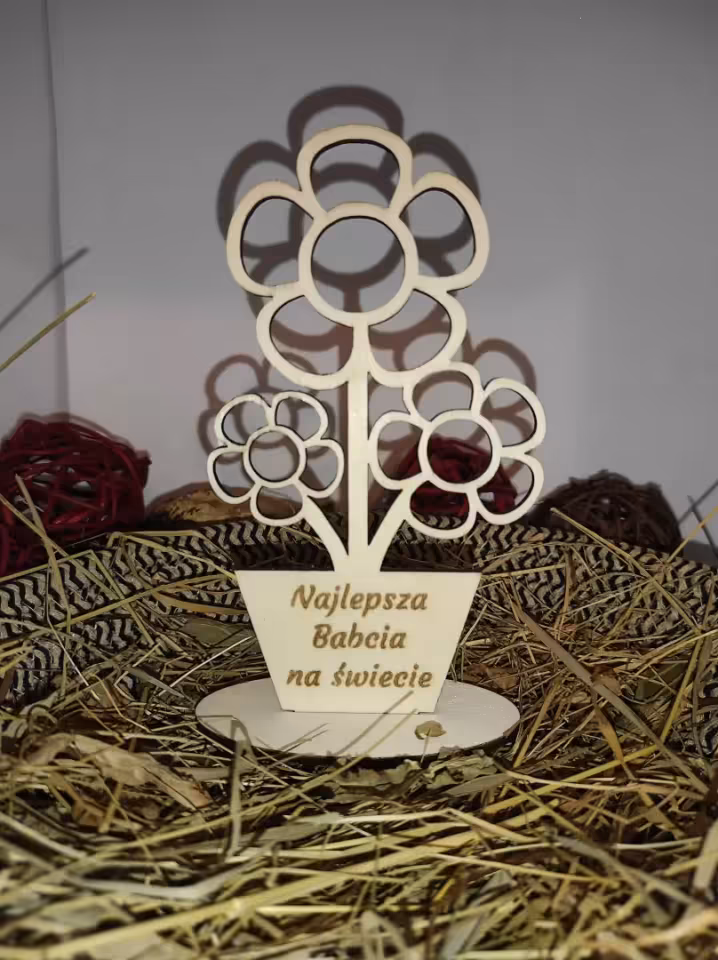 KWIAT STOKROTKA NA DZIEŃ BABCI
