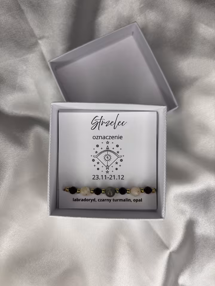 BRANSOLETKA ZODIAKALNA STRZELEC