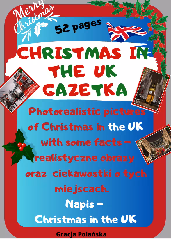 Christmas in the UK GAZETKA