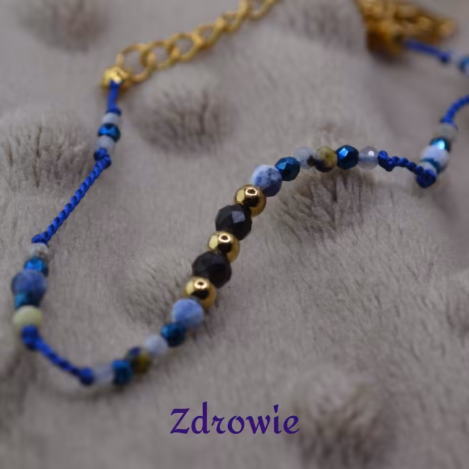 Bransoletka z kamieni naturalnych MAGIC 7 - ZDROWIE