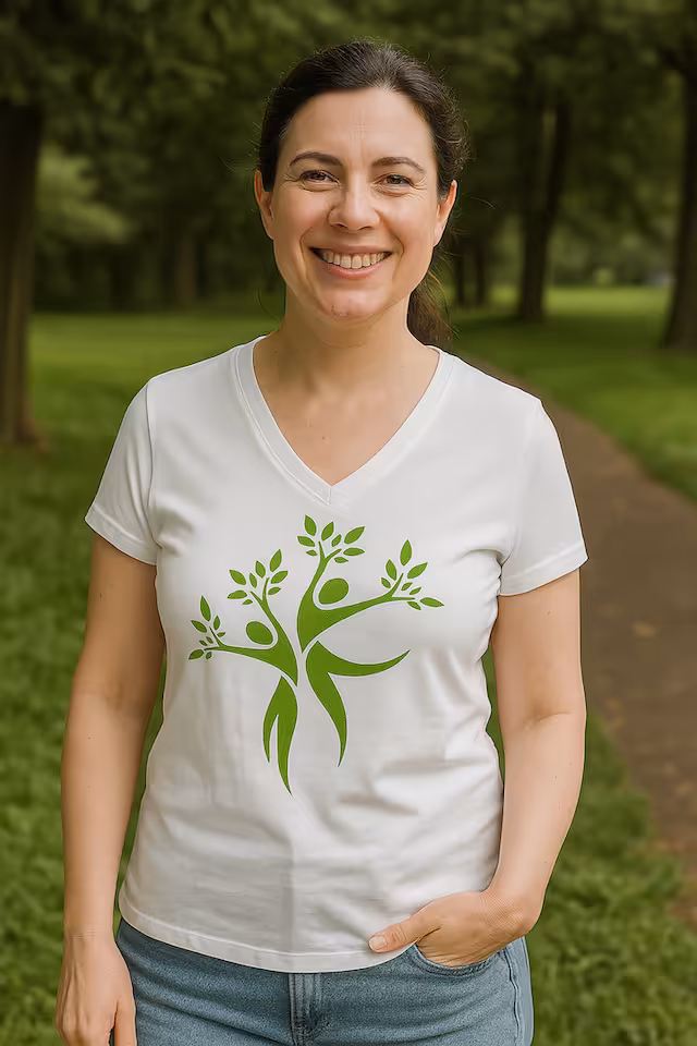 Koszulka T-SHIRT biała z nadrukiem 2XL