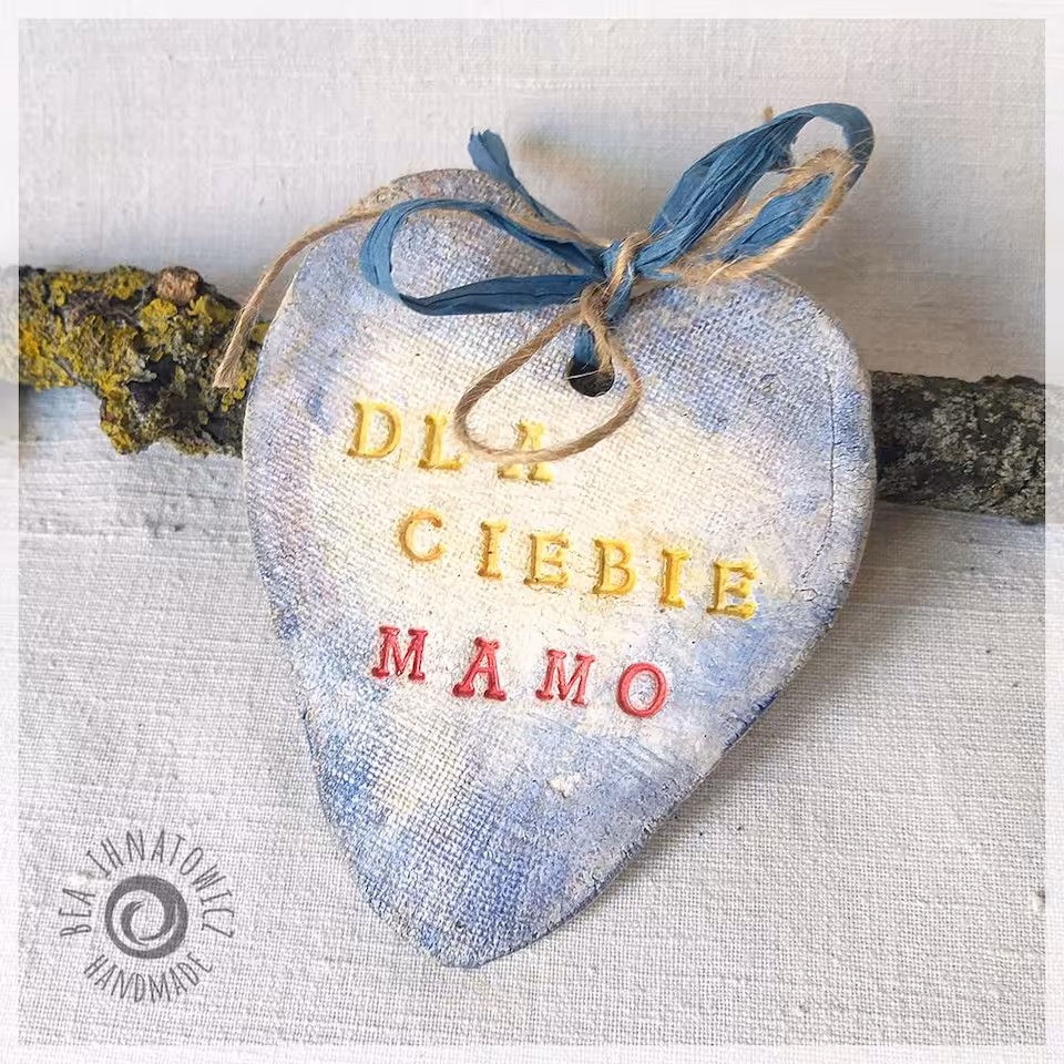 Serduszko ceramiczne dla Mamy #7