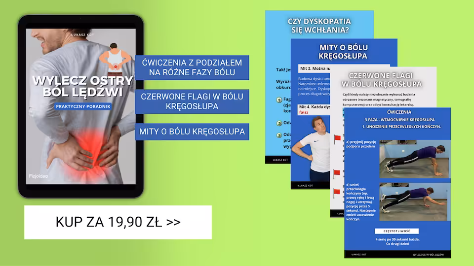 E-BOOK. Wylecz ostry ból lędźwi. Praktyczny poradnik