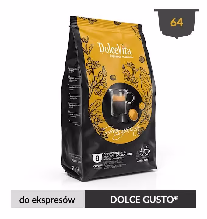 DolceVita Dolce Gusto* GranGusto 64 kapsułki