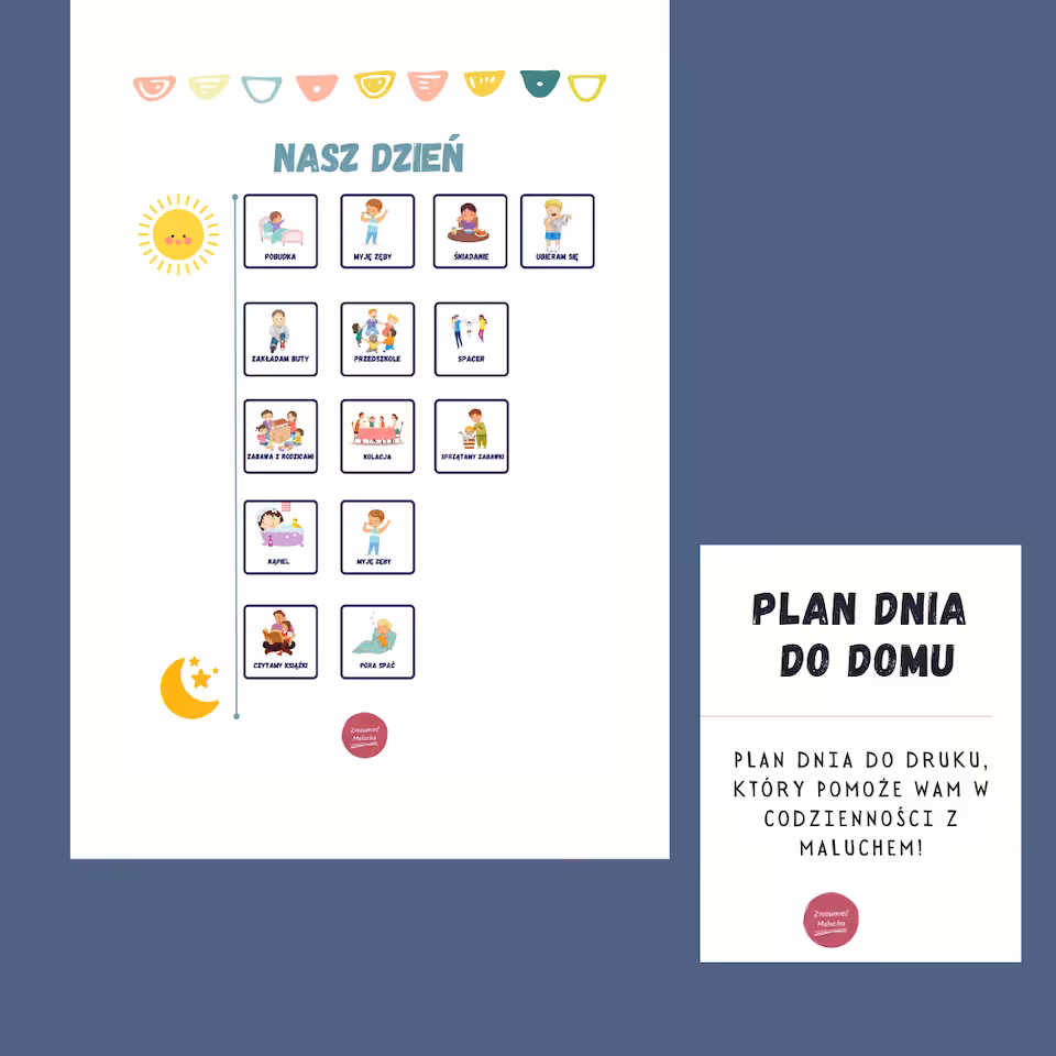 Nasz Dzień - plan dnia do domu