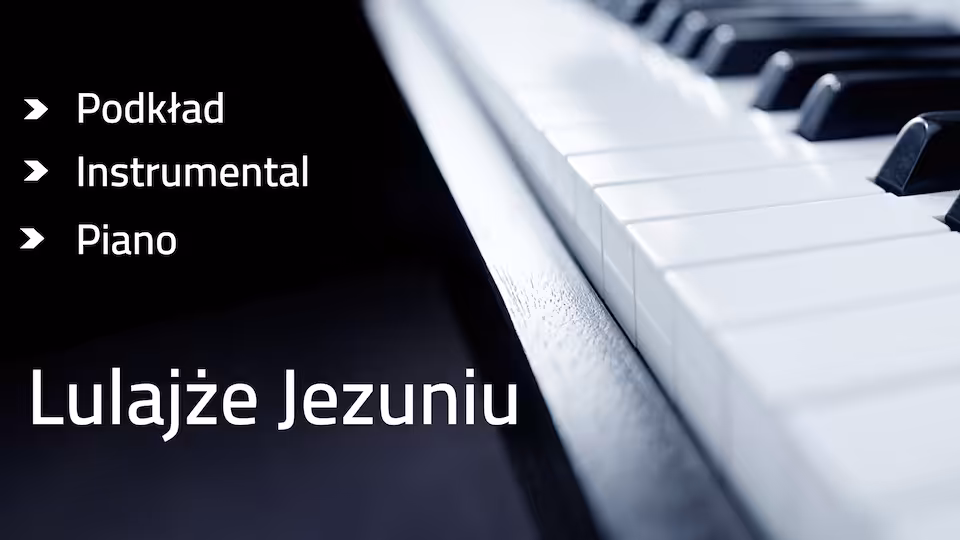 Lulajże Jezuniu - podkład C-dur
