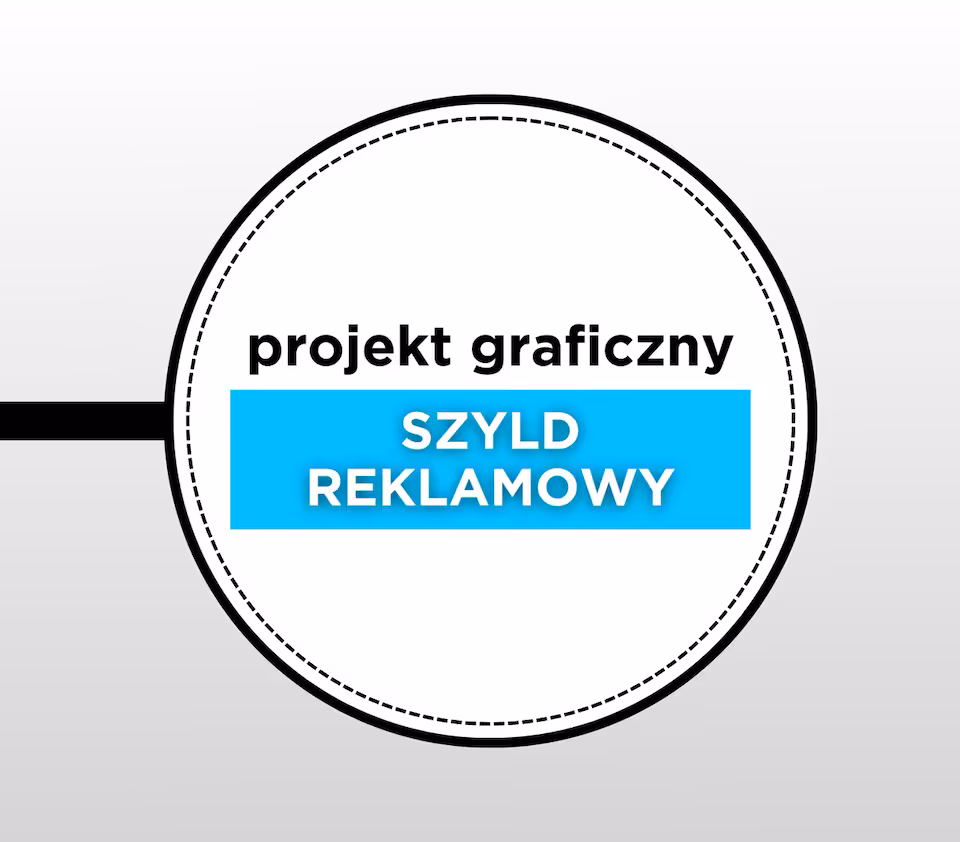 Projekt graficzny - szyld