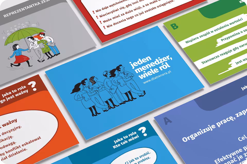 Gra Jeden menedżer, wiele ról (Pakiet wersja BOX 1 talia + on-line) | licencja osobista